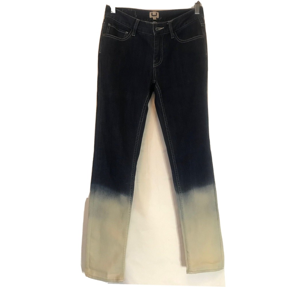 Mint Adolfo Dominguez Ombre Jeans Portugal Made Straight  EU36 waist 28"